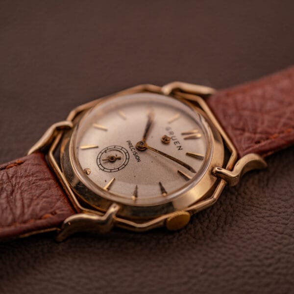 Gruen 21 Barclay "Spider" Ref. 335-723 White Dial Manual Wind - Image 6