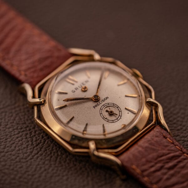 Gruen 21 Barclay "Spider" Ref. 335-723 White Dial Manual Wind - Image 5
