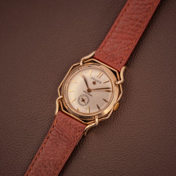 Gruen 21 Barclay "Spider" Ref. 335-723 White Dial Manual Wind - Image 4
