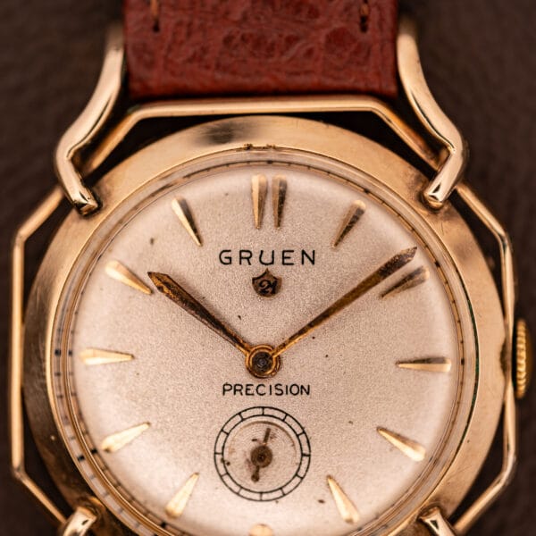 Gruen 21 Barclay "Spider" Ref. 335-723 White Dial Manual Wind - Image 2