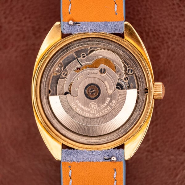 Hamilton Automatic Date Silver Sunburst Dial Cal. 821 - Image 13