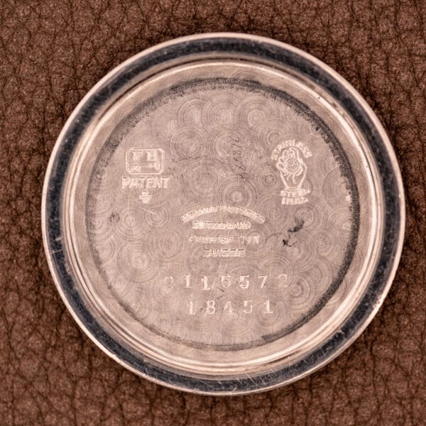 Movado Automatic Bumper Ref. 18451 Francois Borgel Case Cal. 115 - Image 15