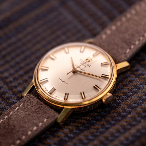 Tissot Seastar Ref. 42520-3 "Türler" Dial Manual Wind Cal. 781-1 - Image 4