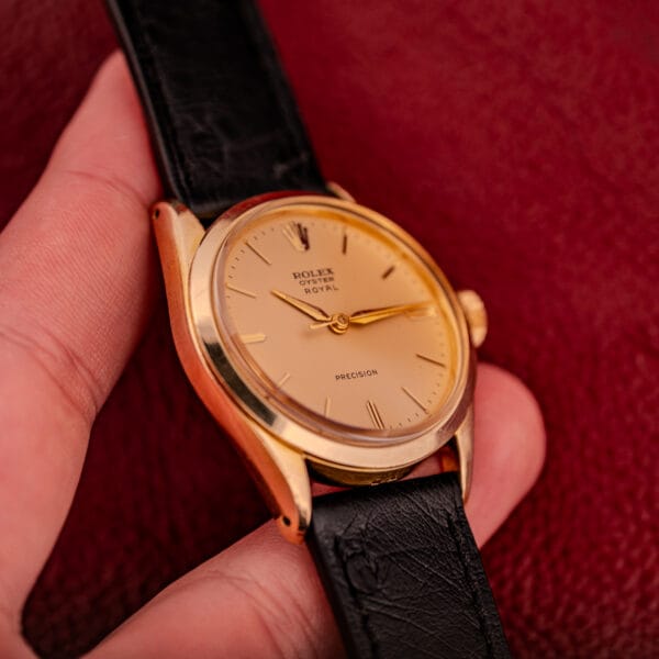 Rolex Oyster Royal 6426 Precision Champagne Dial Cal. 1255 - Image 12
