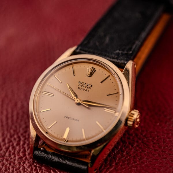 Rolex Oyster Royal 6426 Precision Champagne Dial Cal. 1255 - Image 13