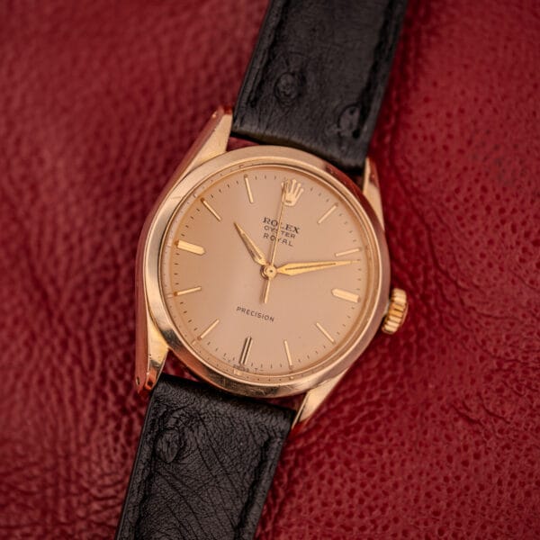 Rolex Oyster Royal 6426 Precision Champagne Dial Cal. 1255 - Image 2