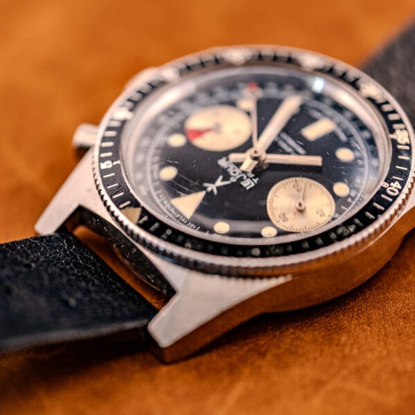 Le Jour Triton Double Register Chronograph Diver Landeron 248 - Image 13