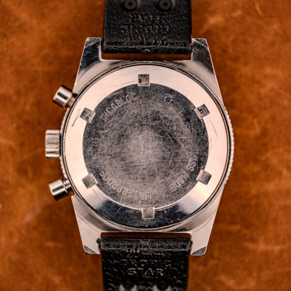 Le Jour Triton Double Register Chronograph Diver Landeron 248 - Image 9