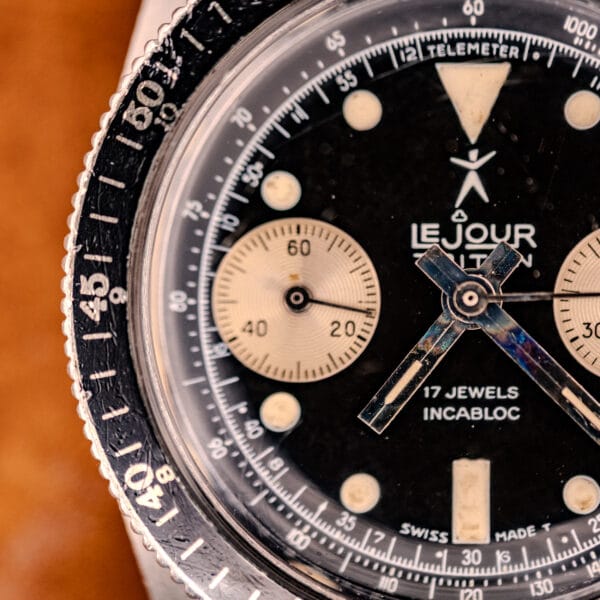 Le Jour Triton Double Register Chronograph Diver Landeron 248 - Image 2