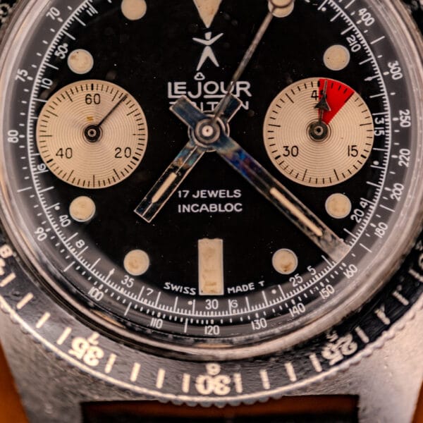 Le Jour Triton Double Register Chronograph Diver Landeron 248 - Image 14