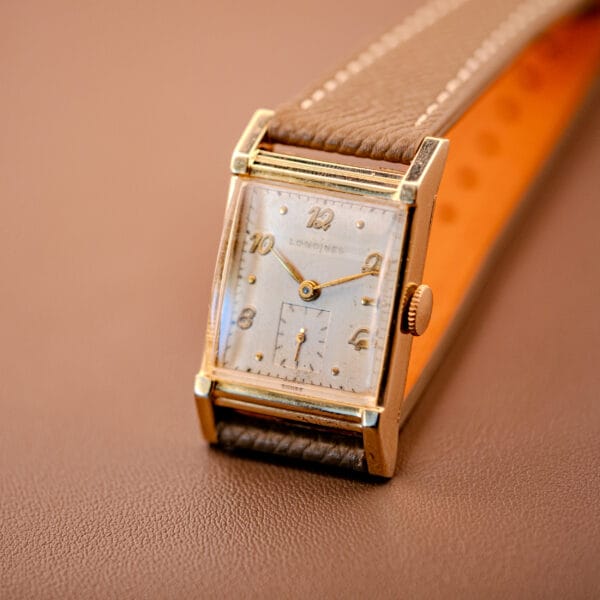 Longines Tank 10k Gold Filled Art Deco Case Cal. 9L - Image 12