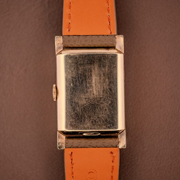 Longines Tank 10k Gold Filled Art Deco Case Cal. 9L - Image 7