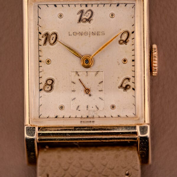 Longines Tank 10k Gold Filled Art Deco Case Cal. 9L - Image 3
