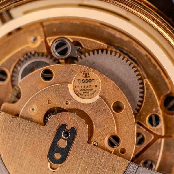 Tissot Seastar Automatic Date Ref. 44-520-4 Gold Sunburst Dial - Image 11