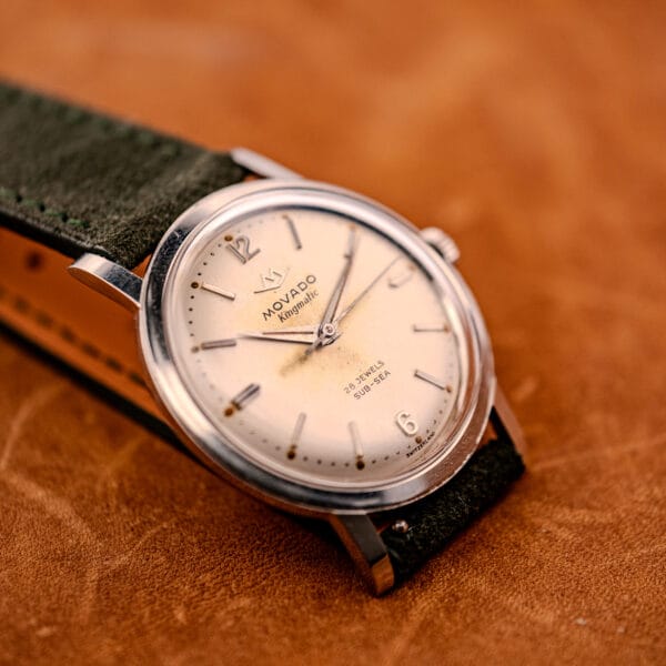 Movado Kingmatic Ref. 15151 28 Jewels Cal. 531 Stainless Sub-Sea - Image 12