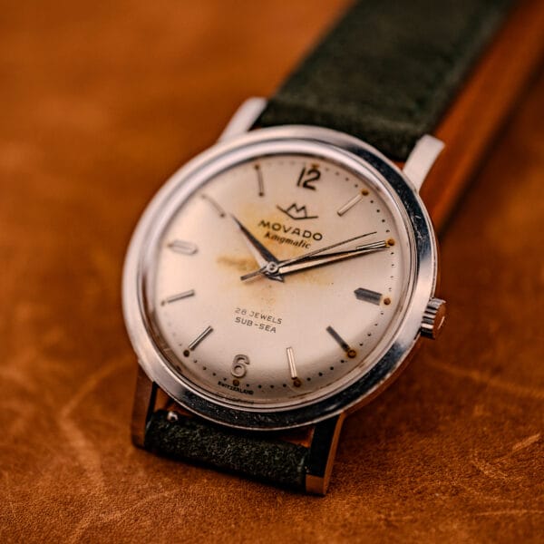 Movado Kingmatic Ref. 15151 28 Jewels Cal. 531 Stainless Sub-Sea - Image 10