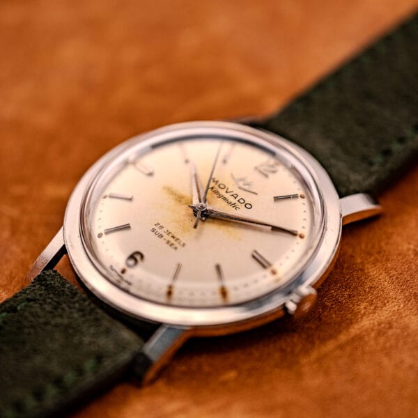 Movado Kingmatic Ref. 15151 28 Jewels Cal. 531 Stainless Sub-Sea - Image 8