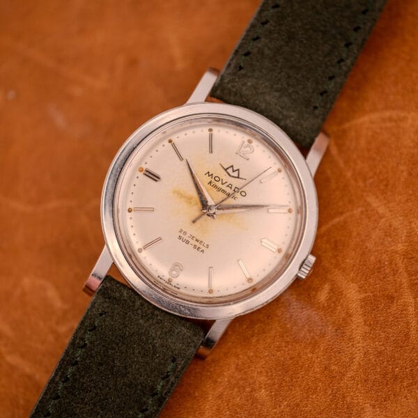 Movado Kingmatic Ref. 15151 28 Jewels Cal. 531 Stainless Sub-Sea - Image 4