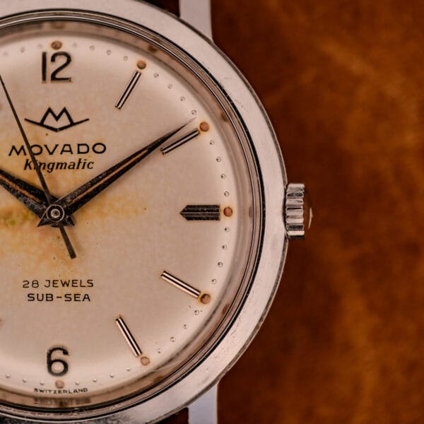 Movado Kingmatic Ref. 15151 28 Jewels Cal. 531 Stainless Sub-Sea - Image 3
