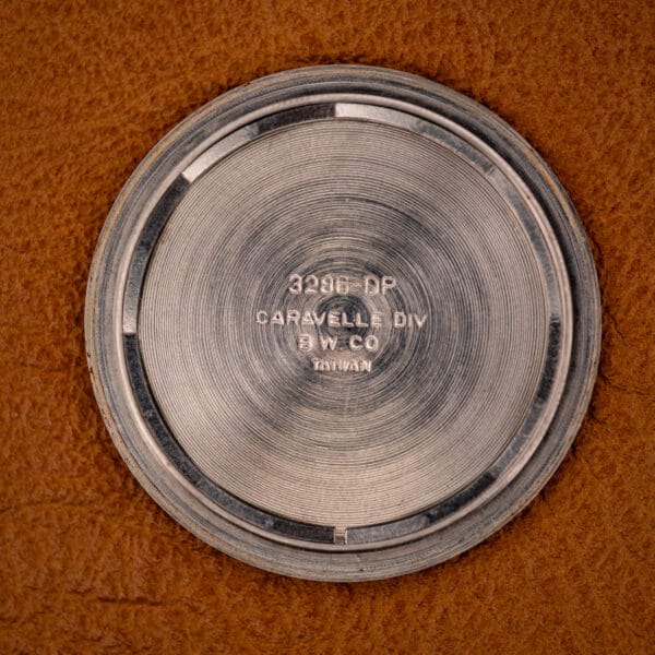 Caravelle inner caseback stamped 3286-DP CARAVELLE DIV B W CO TAIWAN