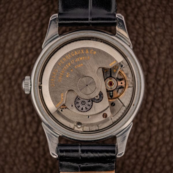 Girard-Perregaux Gyromatic caliber 47 A automatic movement with full rotor and 17-jewel engraved bridge