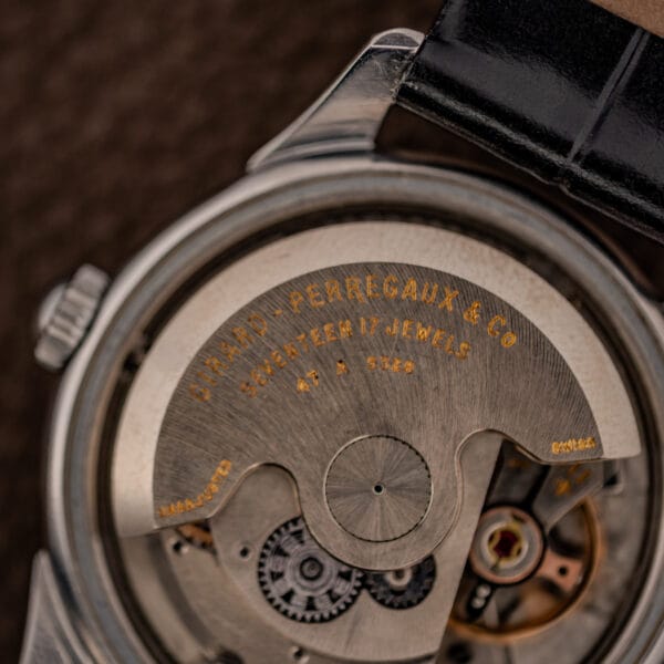 Girard-Perregaux caliber 47 A movement engraved SEVENTEEN 17 JEWELS, 47 A 5328, UNADJUSTED and SWISS