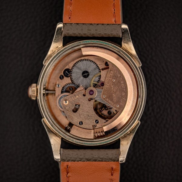 Tissot caliber 28.5-21 bumper movement, rose-gilt bridge signed CHS TISSOT & FILS SEVENTEEN 17 JEWELS