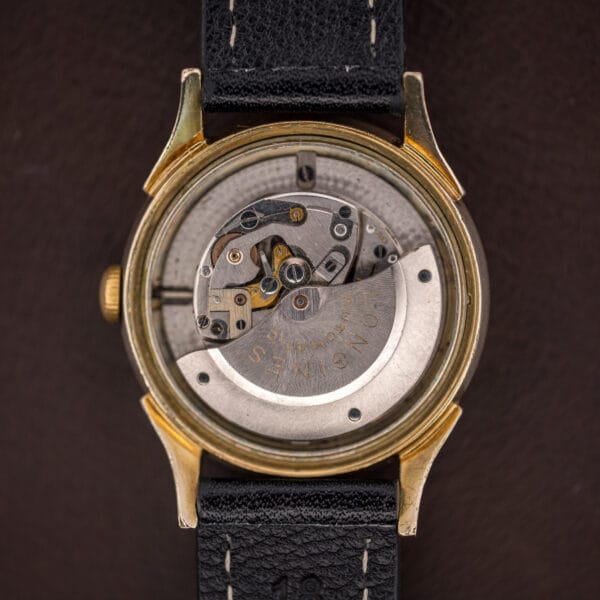 Longines caliber 19AS full-rotor automatic movement with the winding weight signed LONGINES AUTOMATIC