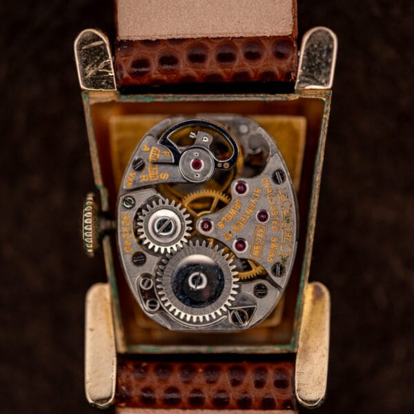 LeCoultre caliber 490/BW manual movement, seventeen jewels, unadjusted Swiss, signed LeCoultre Co. on the bridge.