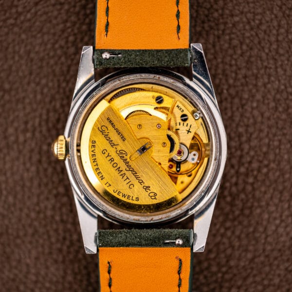 Girard-Perregaux Gyromatic caliber 47 automatic movement, rotor stamped UNADJUSTED and SEVENTEEN 17 JEWELS