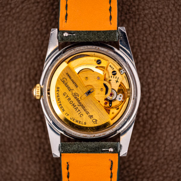 Girard-Perregaux Gyromatic caliber 47 automatic movement, rotor stamped UNADJUSTED and SEVENTEEN 17 JEWELS