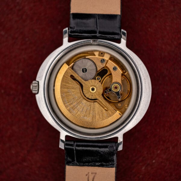 Bulova caliber 11 AOACB automatic movement in the case, gilt full rotor signed BULOVA WATCH Co
