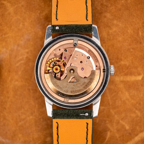 Omega caliber 470 automatic movement with rotor signed OMEGA WATCH Co SWISS, SEVENTEEN 17 JEWELS, UNADJUSTED