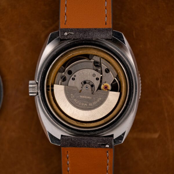Gruen automatic movement signed GRUEN WATCH Co. PRECISION, seventeen jewels, under a brushed rotor